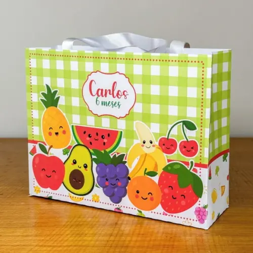 Lembrancinha - Sacolinha - Frutinhas