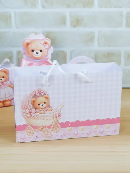 Lembrancinha - Sacolinha - Ursinha Baby