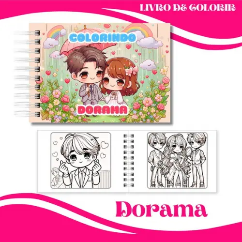 Livro de Colorir - Dorama