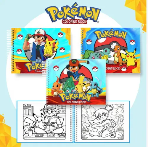 Livro de Colorir - Pokemon