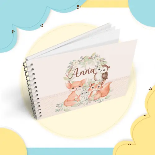 Livro do Bebê - Animais Menina 02
