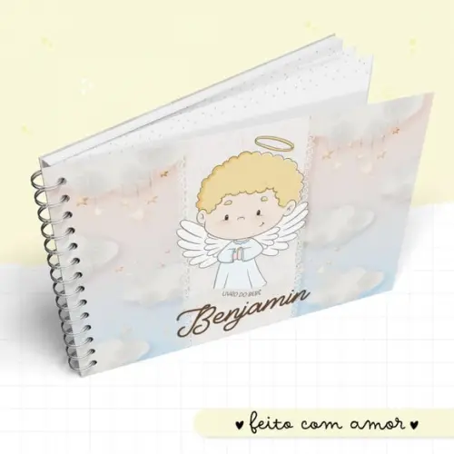 Livro do Bebê - Anjo Menino 02