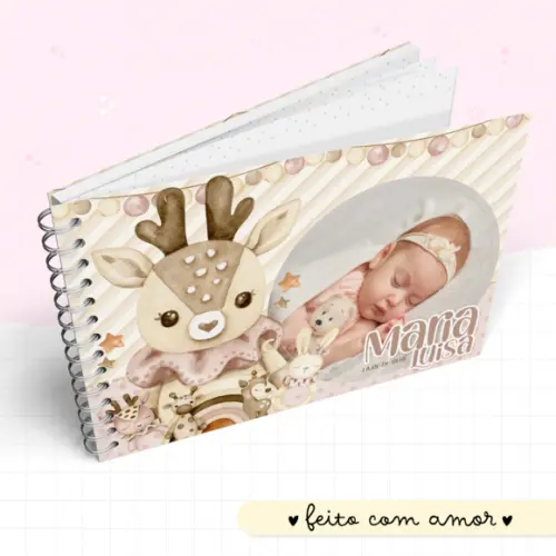 Livro do Bebê - Brinquedos Boho Menina