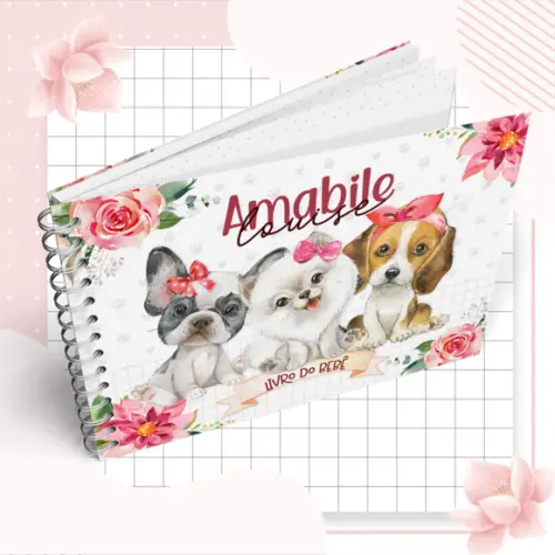 Livro do Bebê - Cachorro Menina