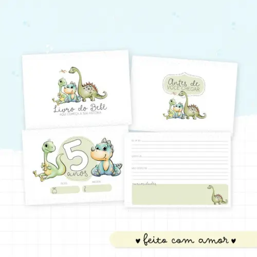 Livro do Bebê - Dino Boy