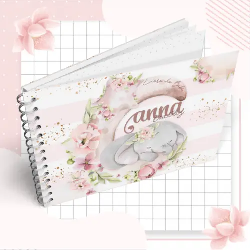 Livro do Bebê - Elefante Menina 03