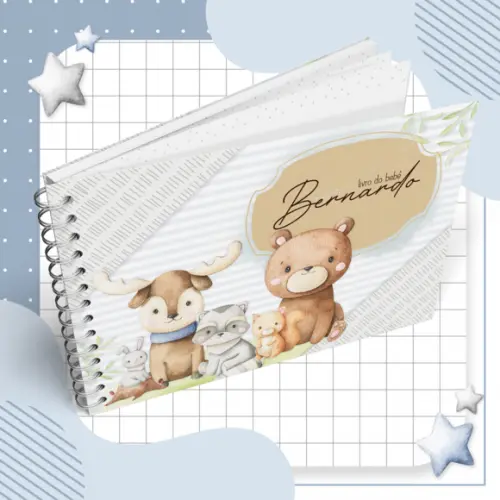 Livro do Bebê - Floresta Menino 03