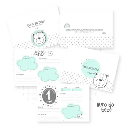 Livro do Bebê -urso Escandinavo