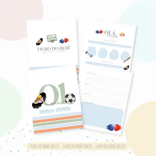 Livro do Bebê (19 x 24) - Esportes