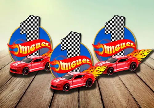 Logo Digital Hot Wheels Personalizada