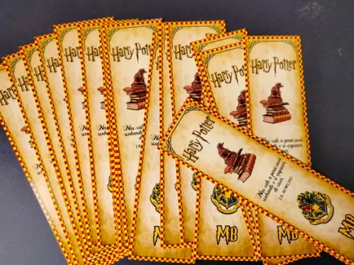 Marca Páginas Personalizado - Harry Potter (18x5)
