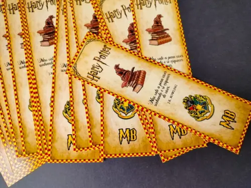 Marca Páginas Personalizado - Harry Potter (18x5)