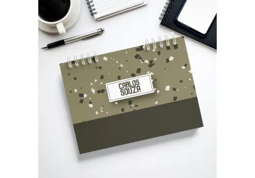 Mini Planner Masculino - 2026 (permanente)