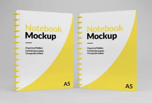 Mockup Agenda/ Caderno 01
