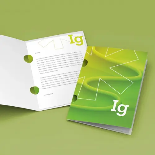 Pasta Personalizada Empresarial (25 Unidades)