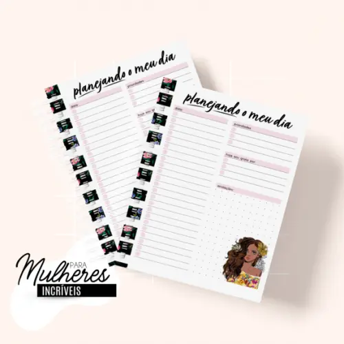 Planejamento Diário - Coleção Acreditar - Mulher 01