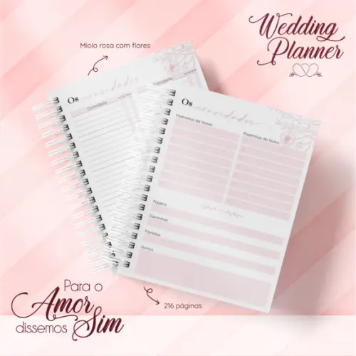 Planner da Noiva Floral