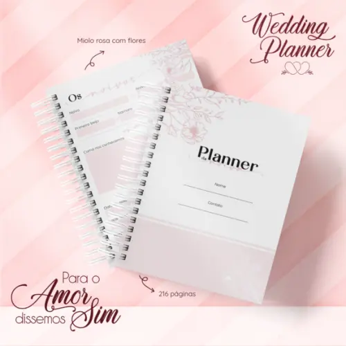 Planner da Noiva Floral