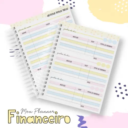 Planner Financeiro Teen - Menina