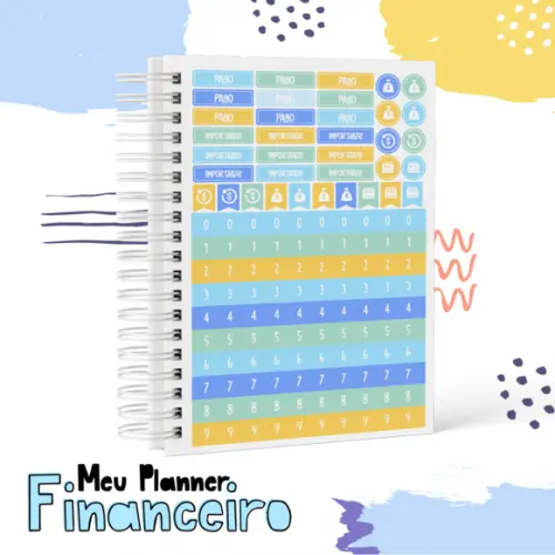 Planner Financeiro Teen Menino 2026