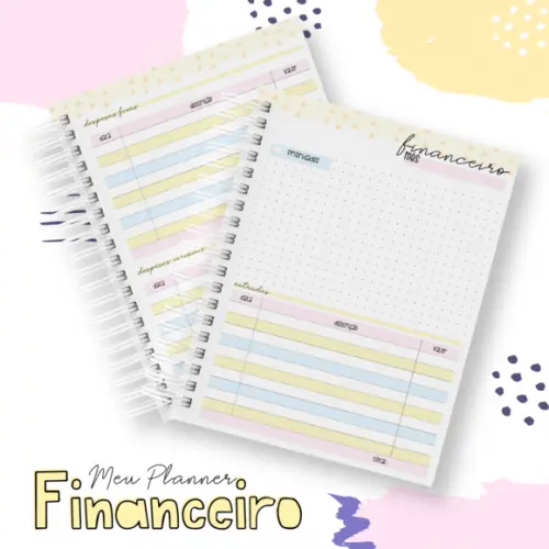 Planner Financeiro Teen - Menina