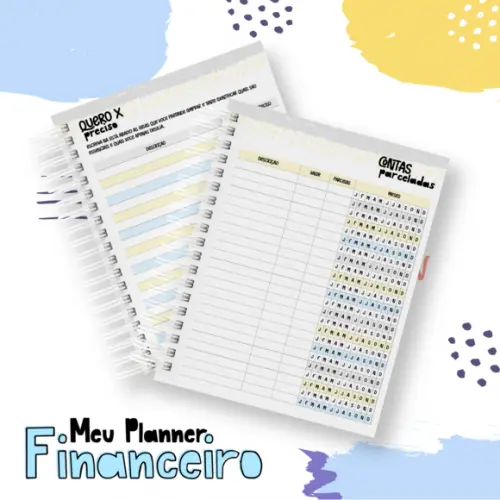 Planner Financeiro Teen Menino 2026