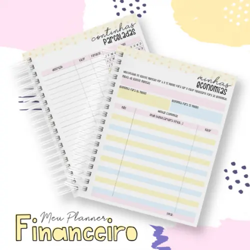 Planner Financeiro Teen - Menina
