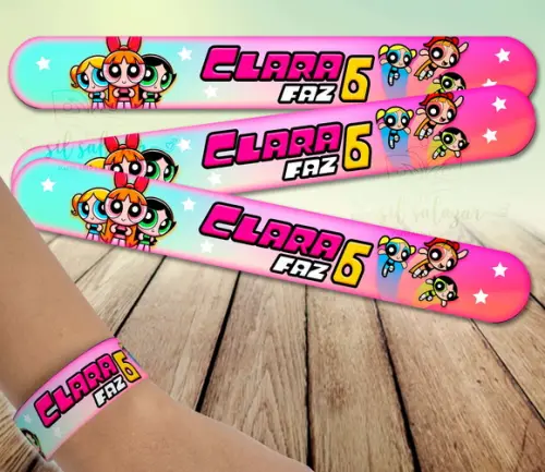 Pulseira Bate Enrola - as Meninas Super Poderosas