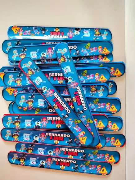 Pulseira Bate Enrola - Brawl Stars