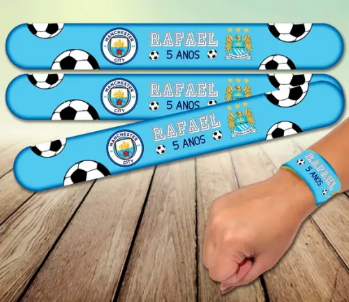 Pulseira Bate Enrola - Manchester City