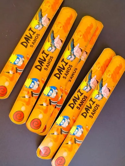 Pulseira Bate Enrola - Naruto