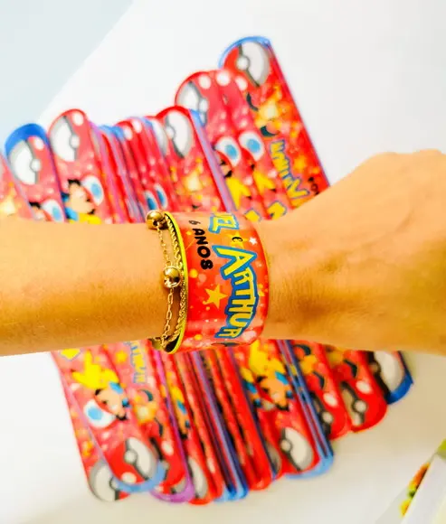 Pulseira Bate Enrola - Pokemon