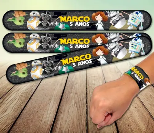Pulseira Bate Enrola - Star Wars