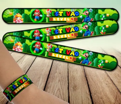 Pulseira Bate Enrola - Super Mario Bross 02
