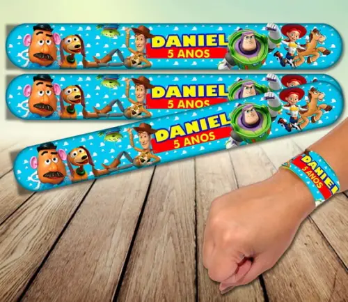 Pulseira Bate Enrola - Toy Story