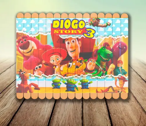 Quebra Cabeça Palito - Toy Story