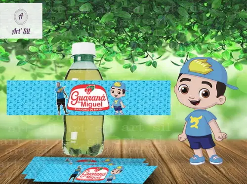 Rótulo Adesivo Guaraná