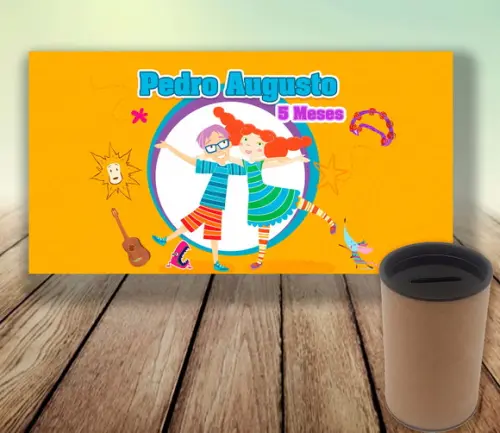 Rotulo para Cofrinho - Palavra Cantada (digital)