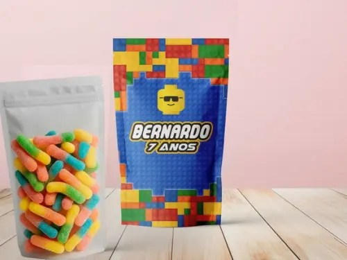 Saquinho Zip Lock (20x12) - Lego