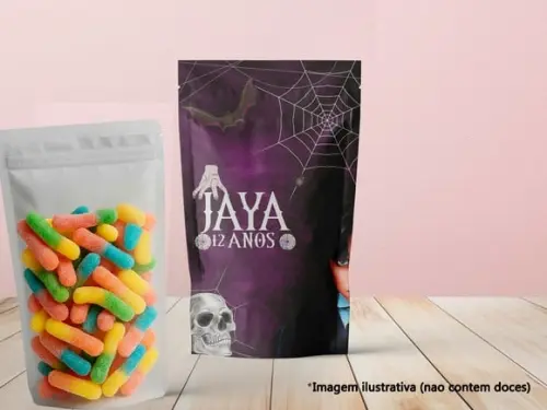 Saquinho Zip Lock (20x12) - Wandinha