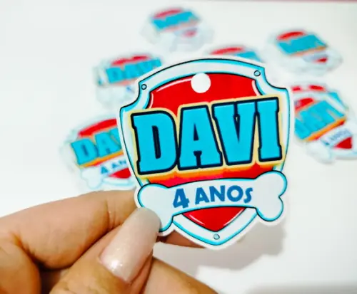 Tag - Brasão Patrulha Canina