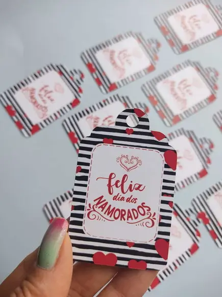 Tag Dia dos Namorados (50 Unidades)