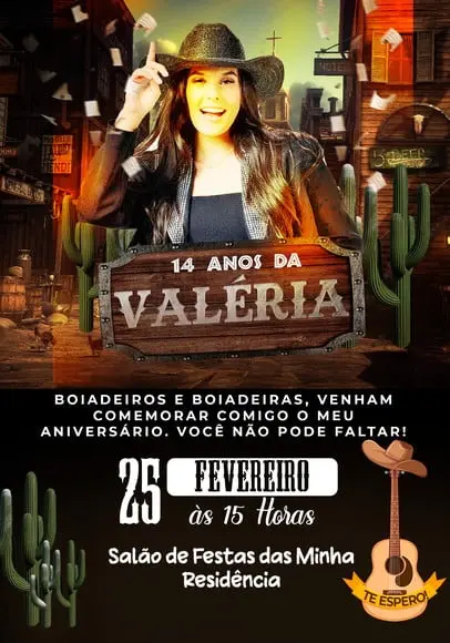 Convite Virtual - Ana Castela