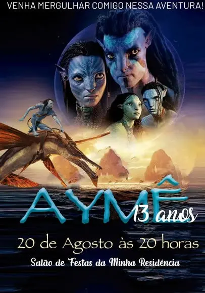 Convite Virtual - Avatar