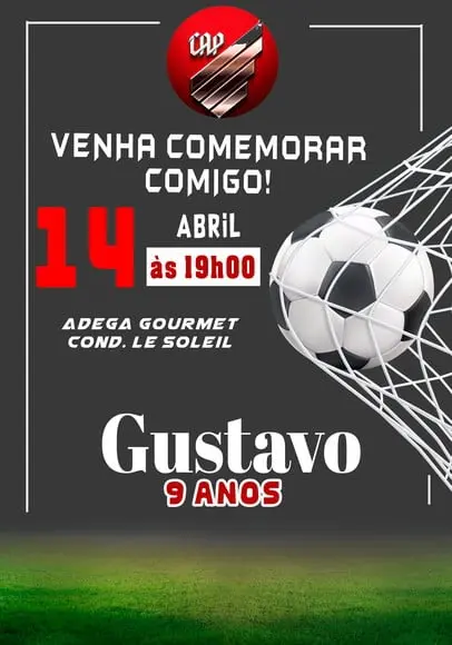 Convite Virtual - Atlético Paranaense