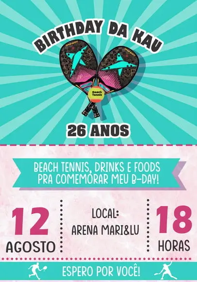 Convite Virtual - Beach Tennis 02
