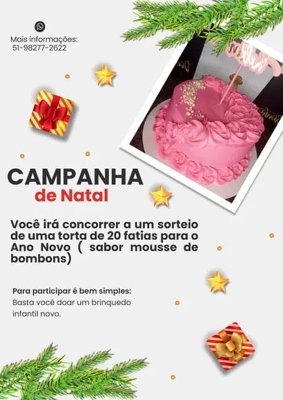 Convite virtual - Campanha de Natal 01 (com foto)