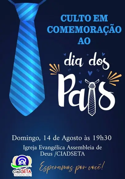 Convite Virtual - Dia dos Pais