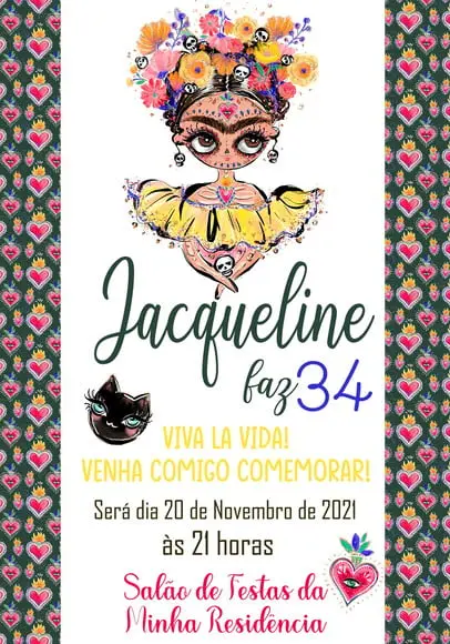 Convite Virtual - Frida Kahlo 04