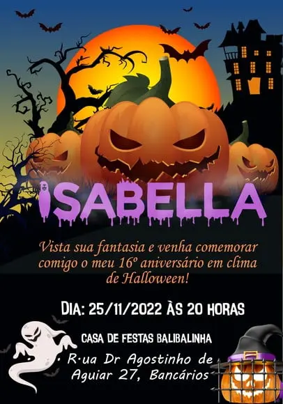 Convite Virtual - Halloween 04